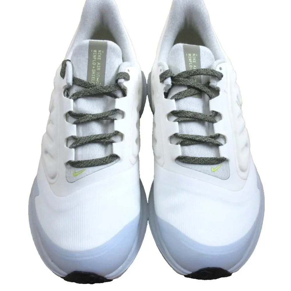 Nike Women's Air Winflo Shield Running Shoes Ivory Olive Green Sizes NIB - Picture 3 of 7